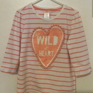 Girl's Gymboree half sleeve shirt